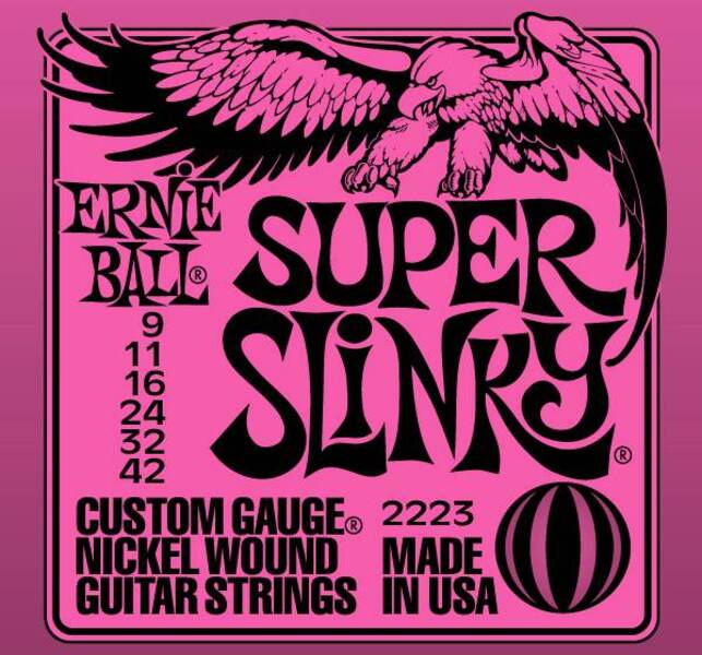 

Ernie Ball 2223 Nickel wound Струны для электрогитары 9-42