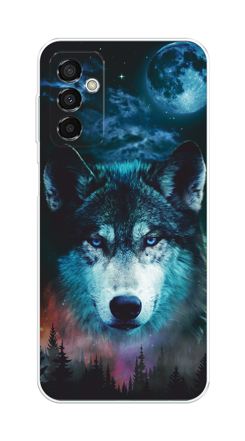 

Чехол на Samsung Galaxy M23 5G "Лунный волк", Бирюзовый;розовый;синий, 2105550-1