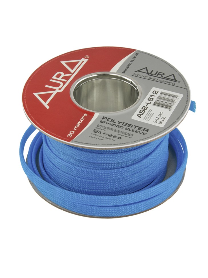 

Труба для кабеля AURA AuRa ASB-512 синий (1 м) 5 мм