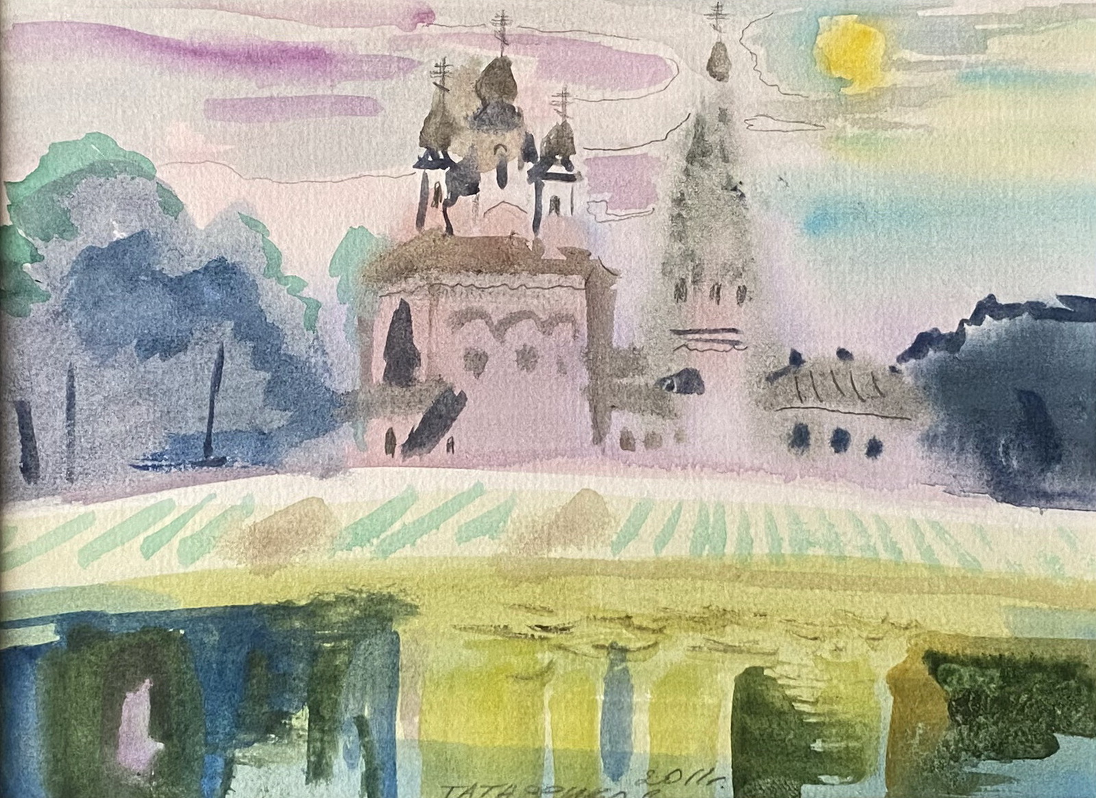 

Картина Татаренко В. А. Великий Устюг 15х20 см, 17/1