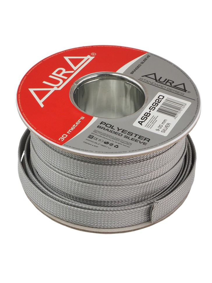 

Труба для кабеля AURA AuRa ASB-920 серебристый (1 м) 9 мм