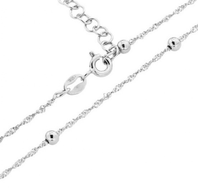 

Цепочка из серебра 50 см Серебряная венеция 161163R020L, 161163R020L