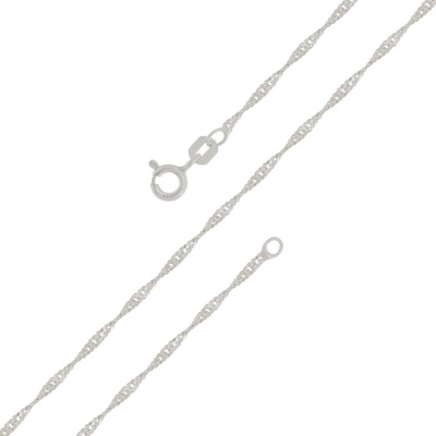 

Цепочка из серебра 50 см Серебряная венеция 1601S025L, 1601S025L