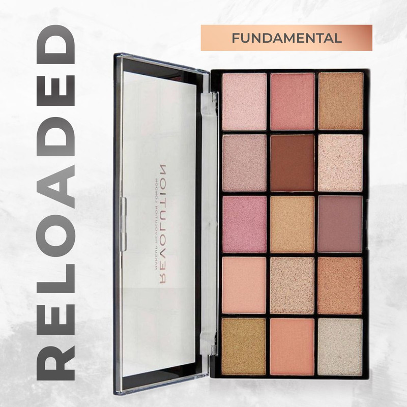 

Палетка для макияжа REVOLUTION Glamour Eyes Palette 15x10 см пластик, Разноцветный