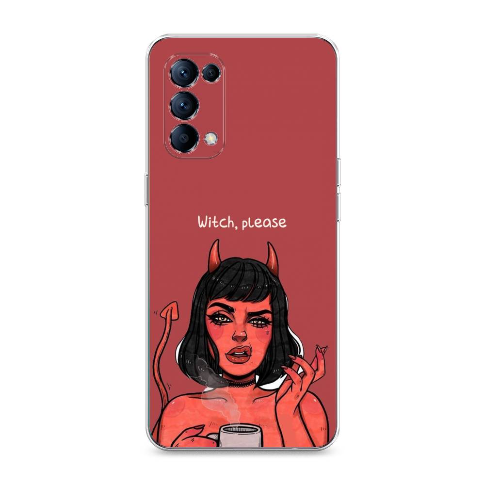 

Чехол Awog на Oppo Reno 5 "Evil Girl", Разноцветный, 255250-6