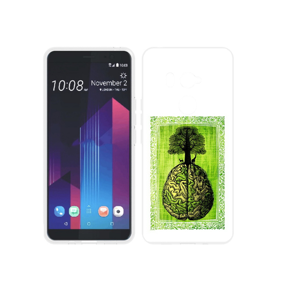 

Чехол MyPads Tocco для HTC U11 EYEs абстракция здоровый мозг, Прозрачный, Tocco