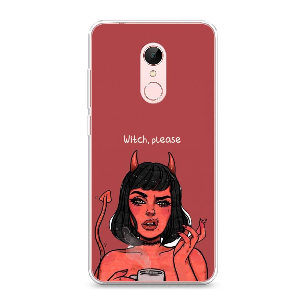 

Чехол Awog на Xiaomi Redmi 5 "Evil Girl", Разноцветный, 33050-6