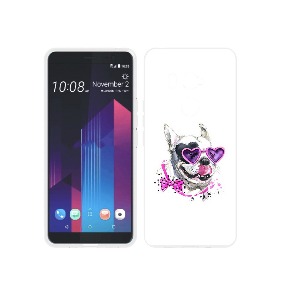 

Чехол MyPads Tocco для HTC U11 EYEs акварельный пёс, Прозрачный, Tocco
