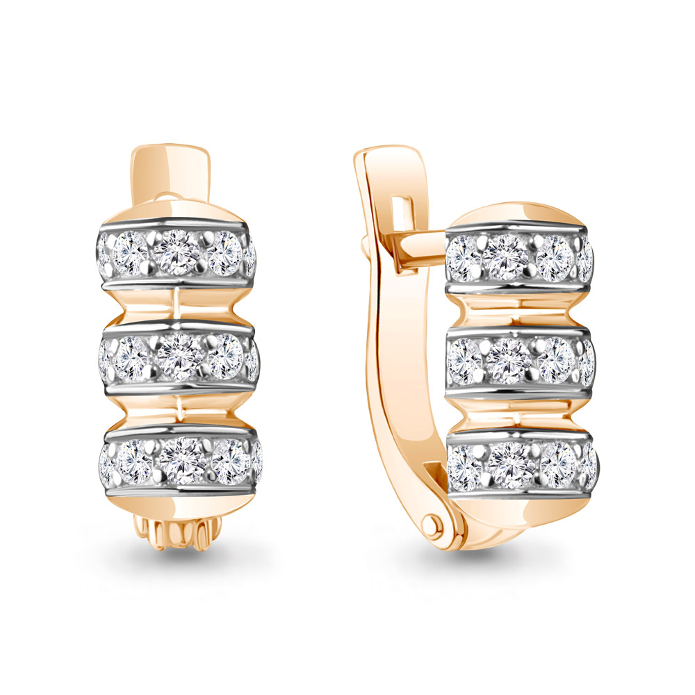 

Серьги из красного золота с бриллиантом Aquamarine Aquamarine 942875к_585_кз, 942875к_585_кз