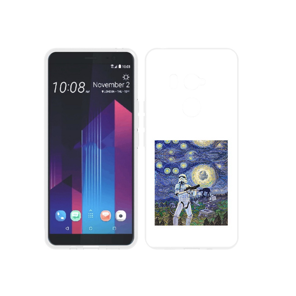

Чехол MyPads Tocco для HTC U11 EYEs star wars звездная ночь, Прозрачный, Tocco
