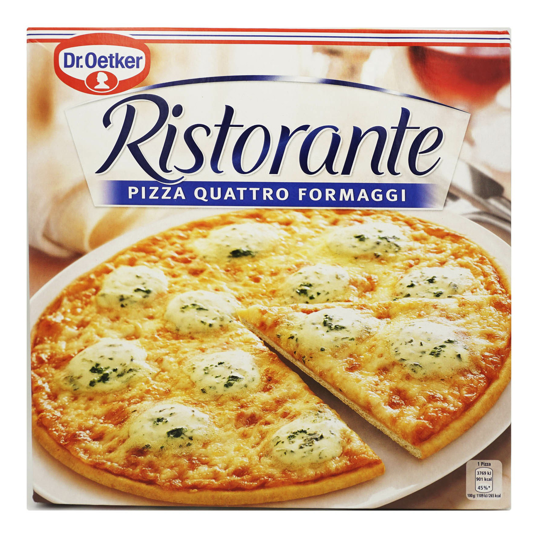 

Пицца Dr.Oetker Ristorante 4 сыра замороженная 340 г