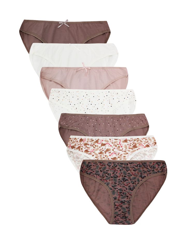 фото Комплект трусов женский dominant 37000 bikini (7шт.) разноцветный m