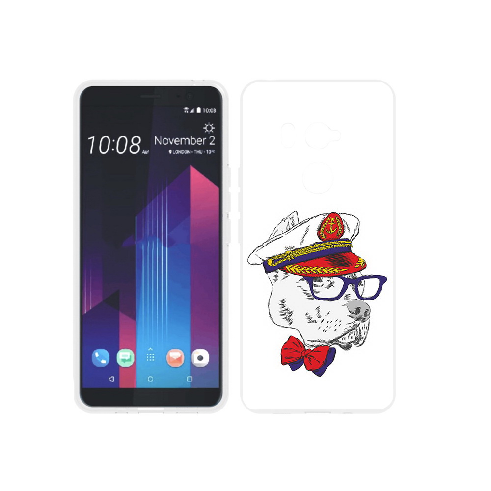 

Чехол MyPads Tocco для HTC U11 EYEs бульдог, Прозрачный, Tocco