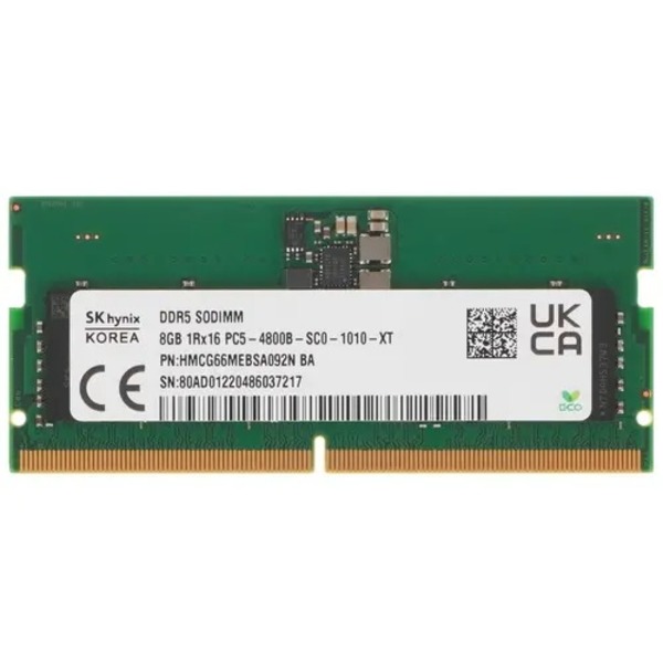 фото Оперативная память hynix hmcg66mebsa092n ddr5 1x8gb, 4800mhz