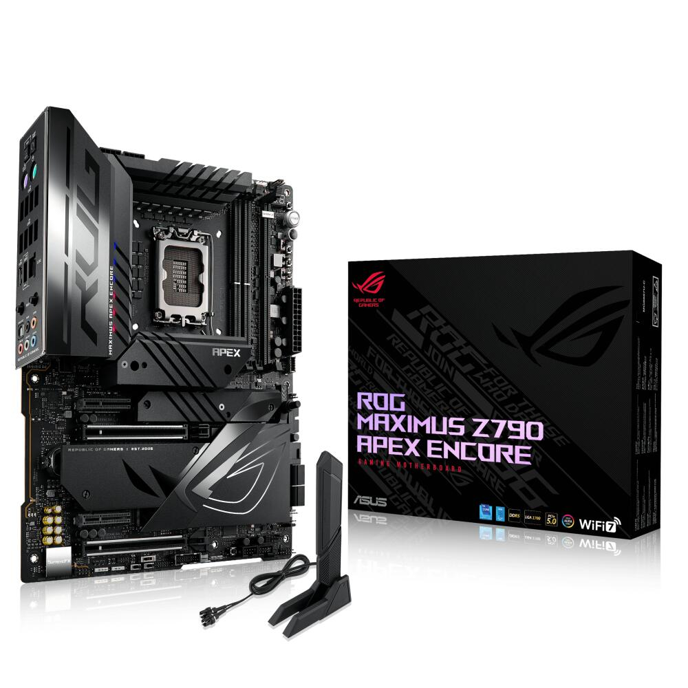 

Материнская плата ASUS ROG Maximus Z790 Apex ENCORE (90MB1FX0-M0EAY0), ROG Maximus Z790 Apex ENCORE