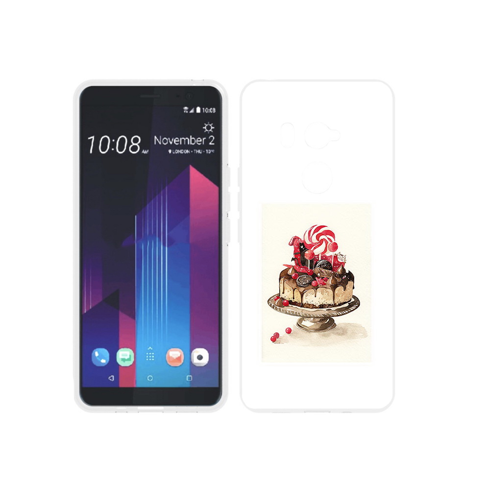 

Чехол MyPads Tocco для HTC U11 EYEs вкусный торт, Прозрачный, Tocco