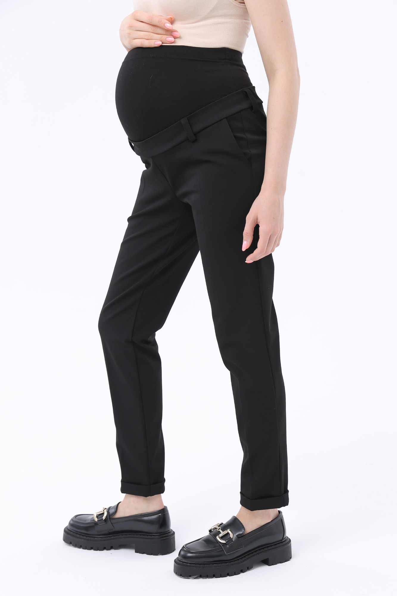 

Брюки для беременных женские Mama's fantasy 01-30922MF черные 52 RU, Черный, 01-30922MF