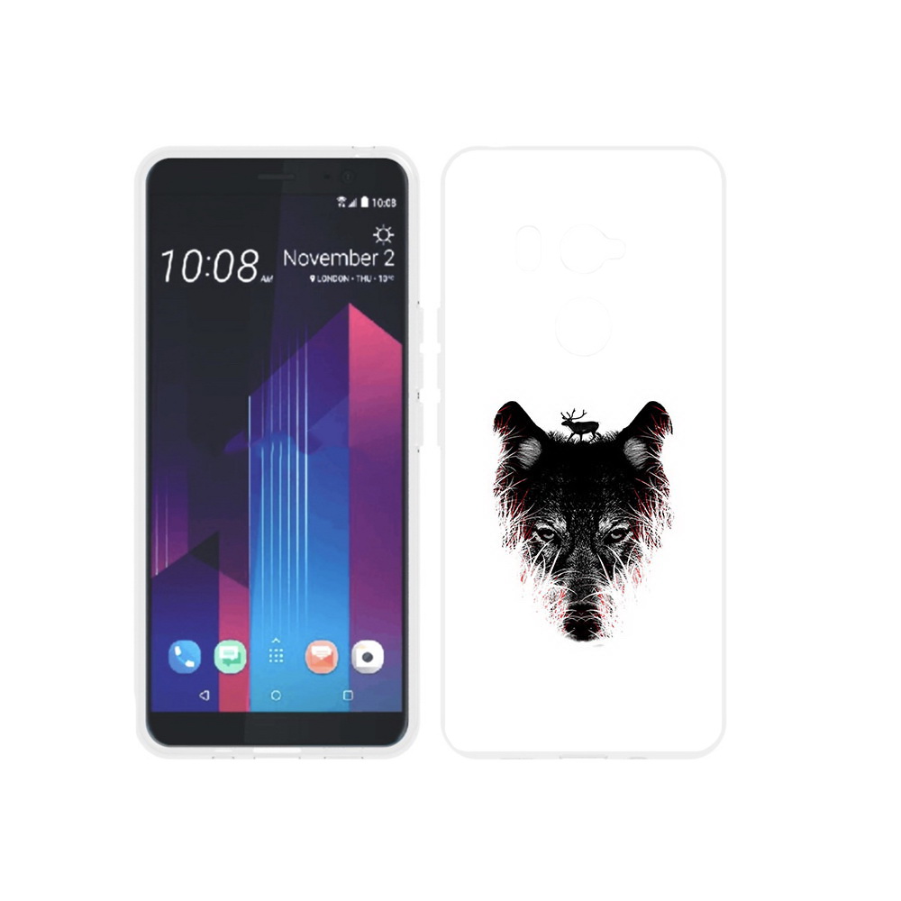 

Чехол MyPads Tocco для HTC U11 EYEs волк в траве, Прозрачный, Tocco