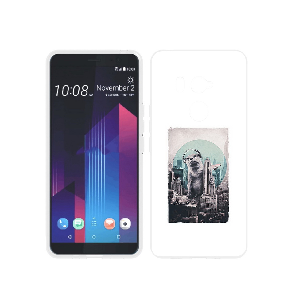 

Чехол MyPads Tocco для HTC U11 EYEs выдра в городе, Прозрачный, Tocco