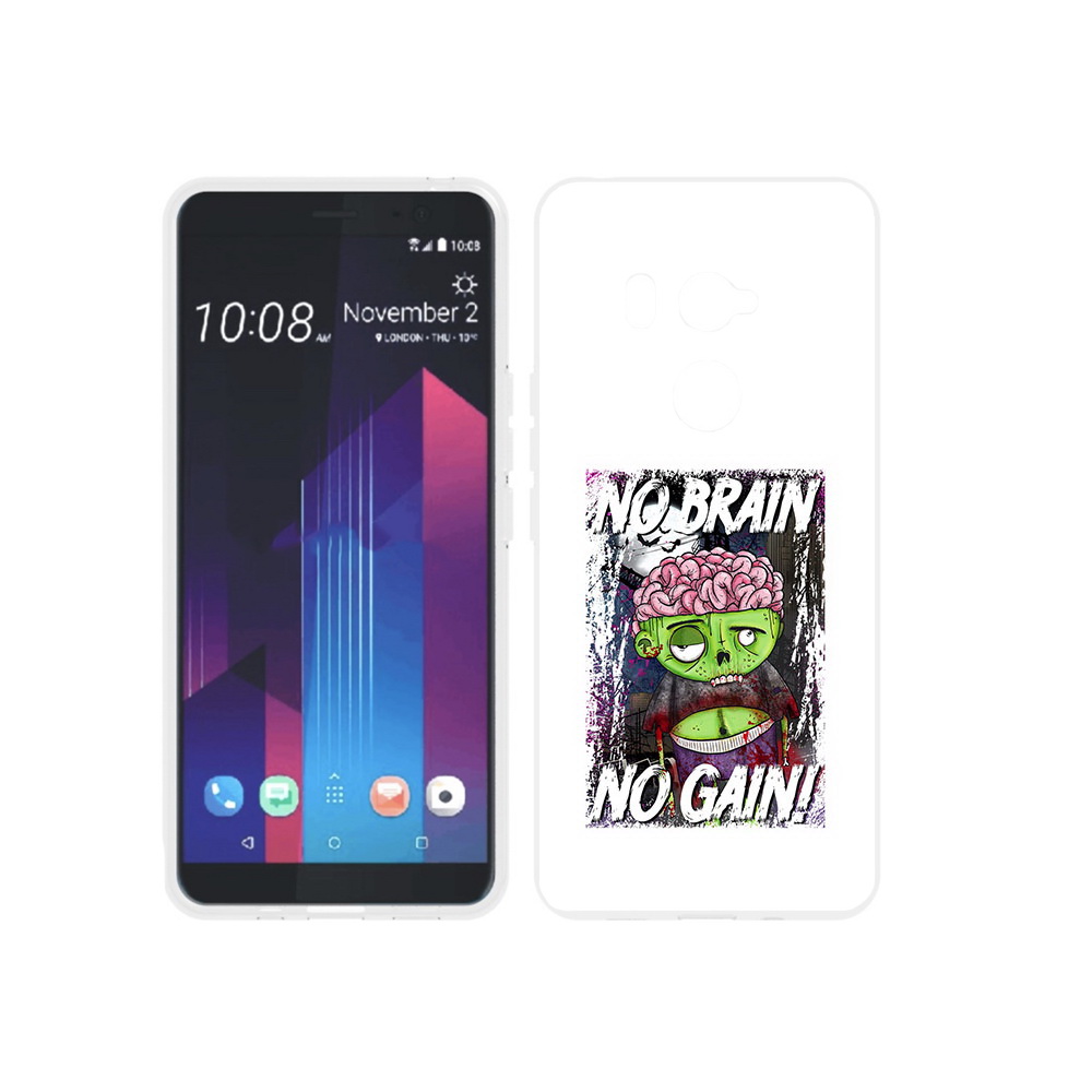 

Чехол MyPads Tocco для HTC U11 EYEs глупый зомби, Прозрачный, Tocco