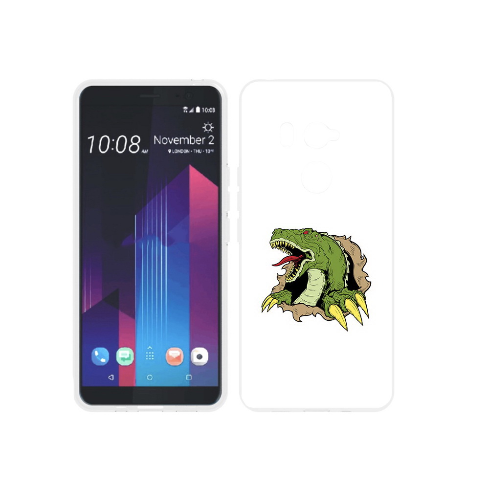 

Чехол MyPads Tocco для HTC U11 EYEs годзила, Прозрачный, Tocco