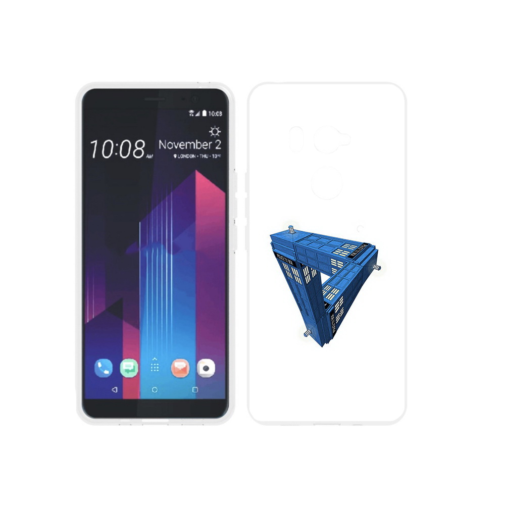 

Чехол MyPads Tocco для HTC U11 EYEs головолока абстракция, Прозрачный, Tocco