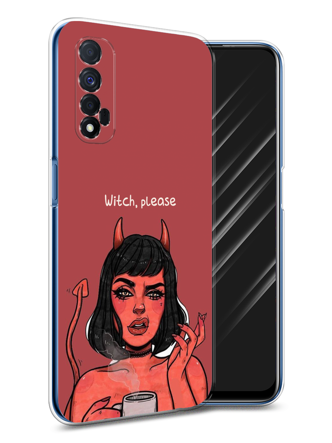 

Чехол Awog на Realme 7 "Evil Girl", Разноцветный, 254150-6