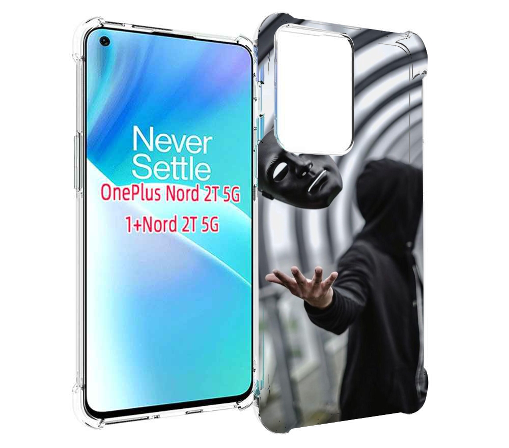 

Чехол MyPads Сними-маску для OnePlus Nord 2T, Прозрачный, Tocco