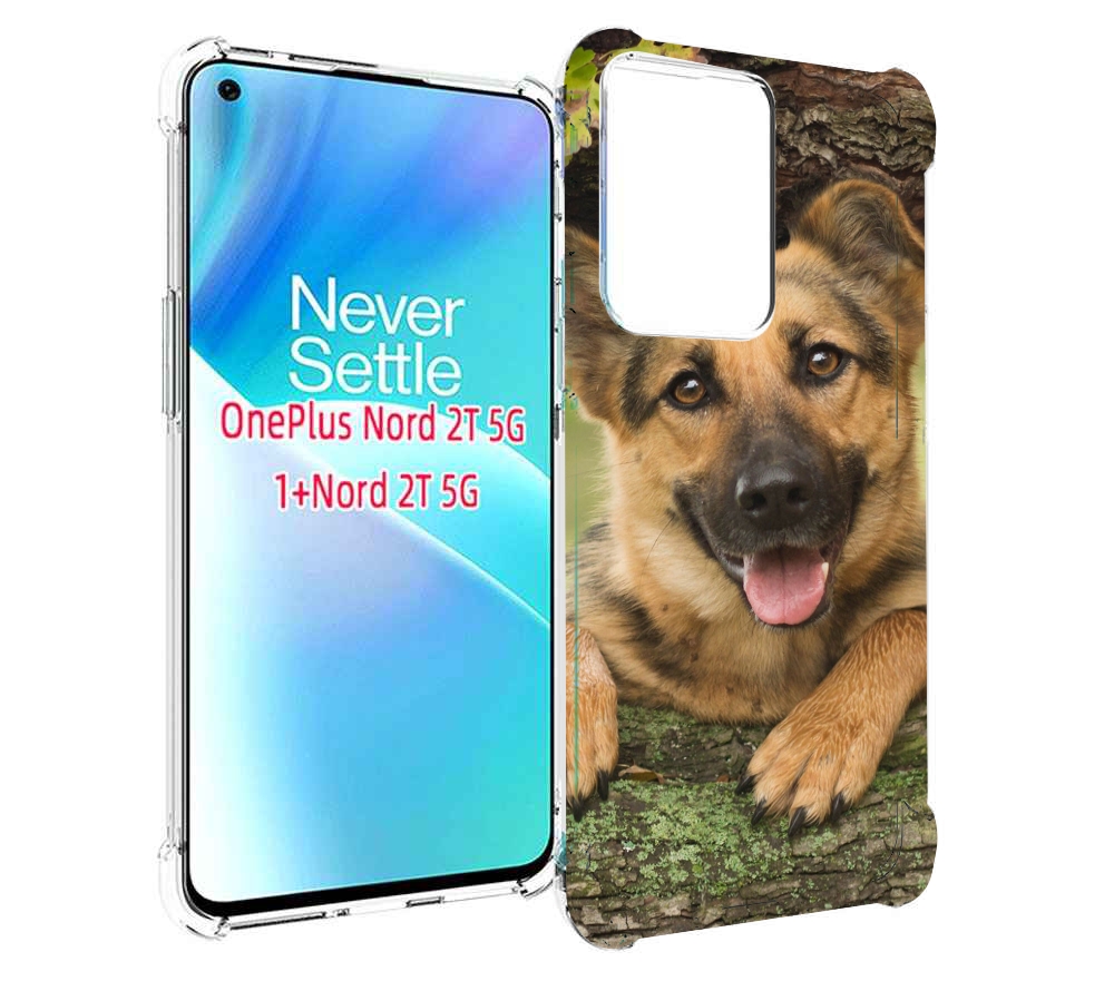 

Чехол MyPads Собака-на-дереве для OnePlus Nord 2T, Прозрачный, Tocco