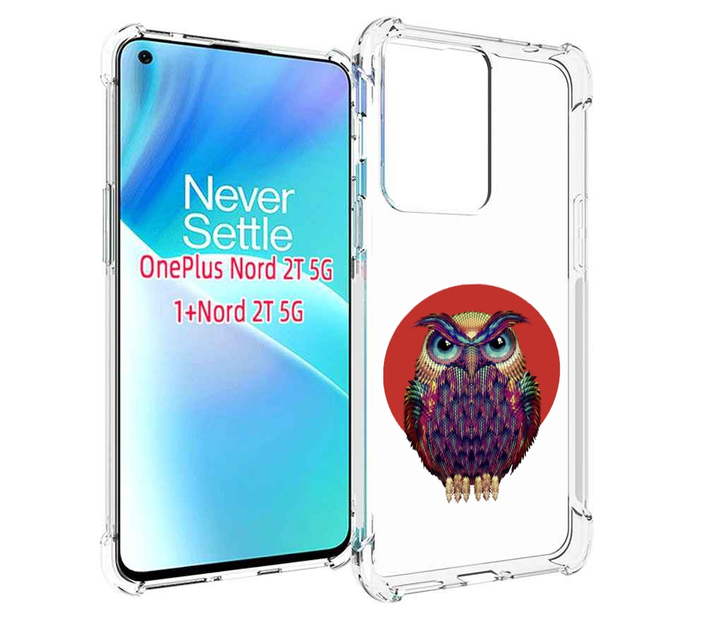 

Чехол MyPads Сова 3 для OnePlus Nord 2T, Прозрачный, Tocco
