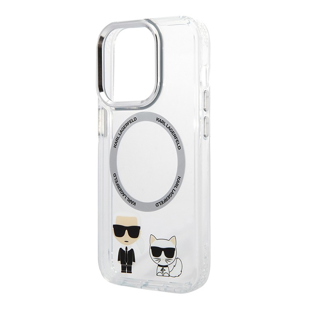 Чехол Karl Lagerfeld для Iphone 14 Pro С Magsafe, Прозрачный (Klhmp14Lhkct)