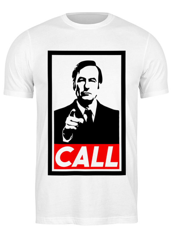 

Футболка мужская Printio Better call saul белая 3XL, Белый, Better call saul