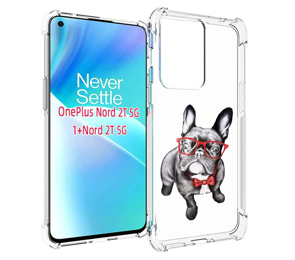 

Чехол MyPads Стильняга для OnePlus Nord 2T, Прозрачный, Tocco