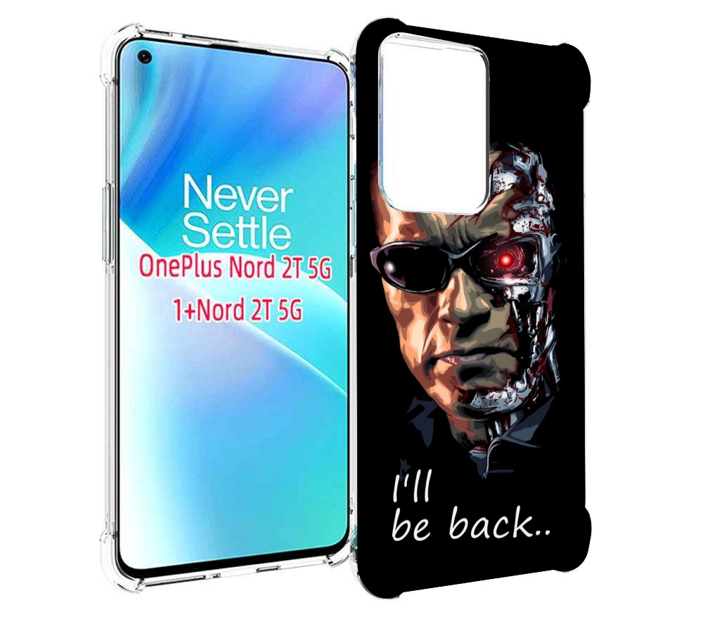 

Чехол MyPads Терминатор для OnePlus Nord 2T, Прозрачный, Tocco