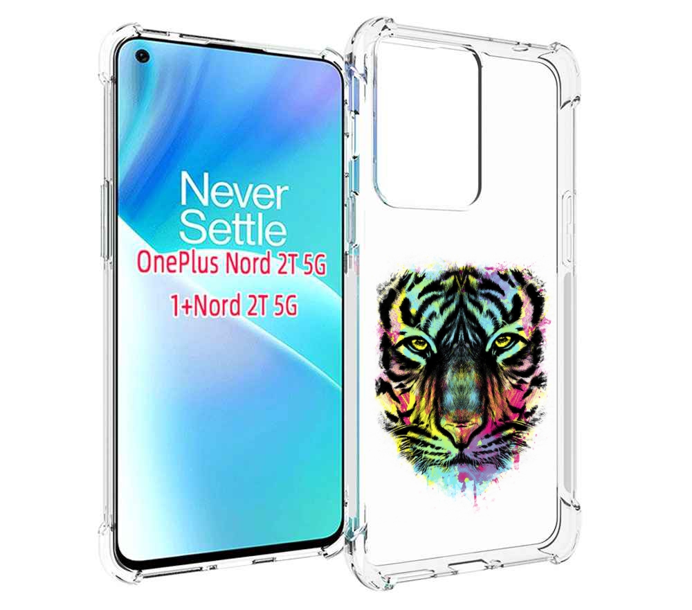 

Чехол MyPads Тигр 1 для OnePlus Nord 2T, Прозрачный, Tocco