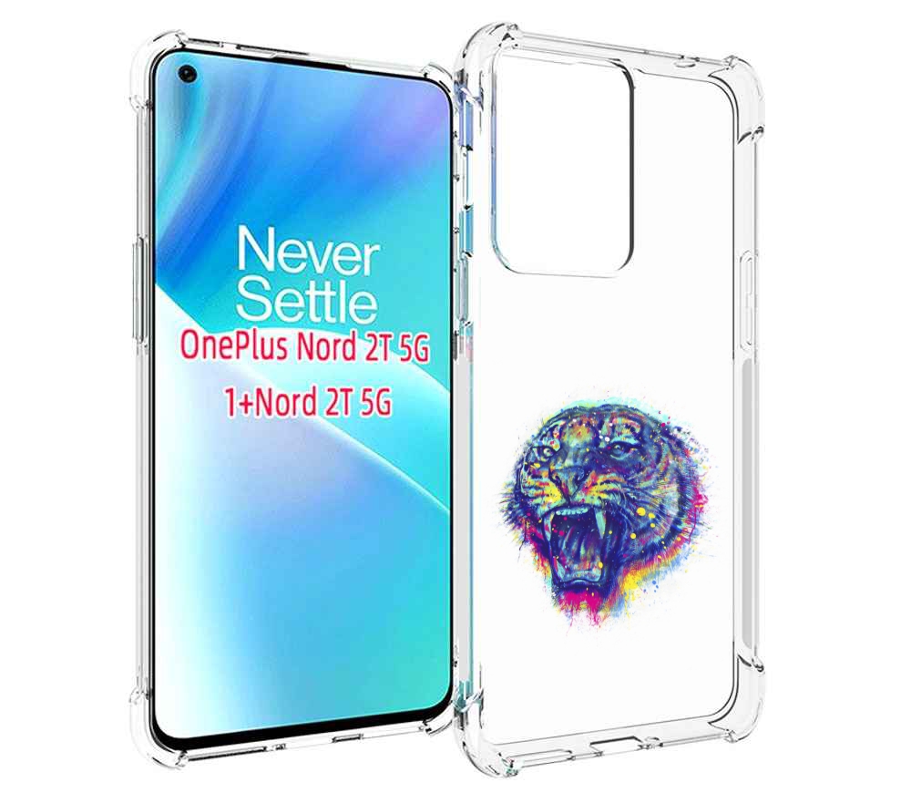 

Чехол MyPads Тигр 2 для OnePlus Nord 2T, Прозрачный, Tocco