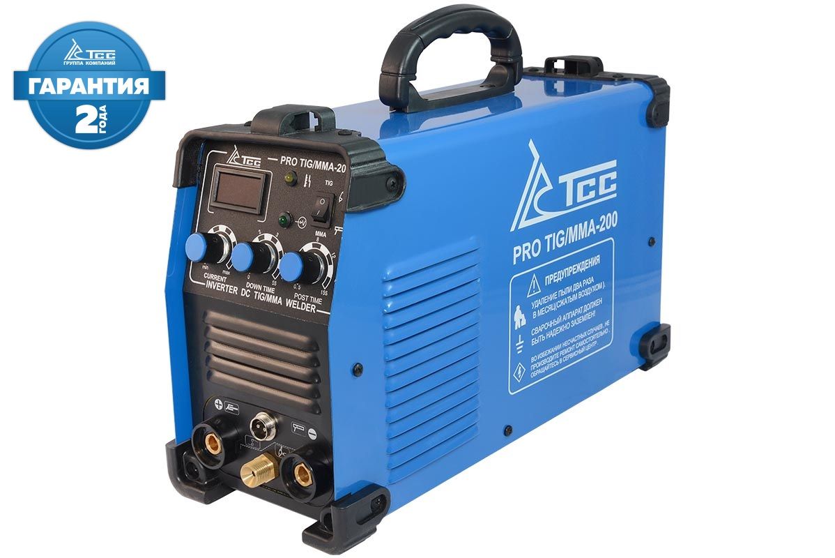 

Сварочный инвертор TSS PRO TIG/MMA-200 ТСС, 067063