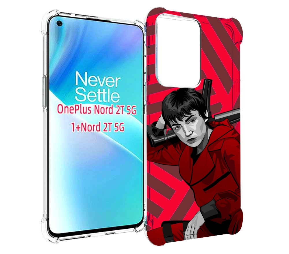 

Чехол MyPads Токио-бумажный-дом для OnePlus Nord 2T, Прозрачный, Tocco