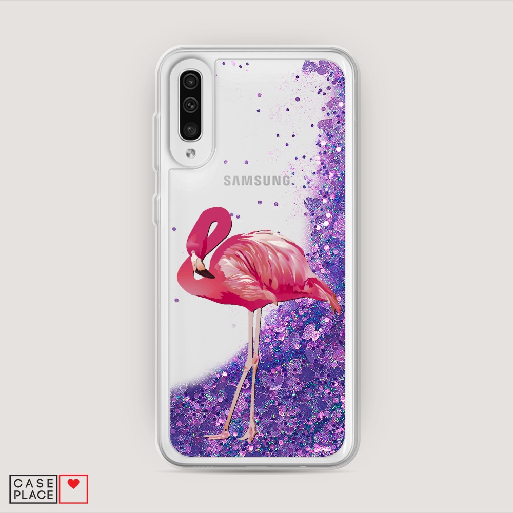 

Чехол Awog на Samsung Galaxy A30s "Застенчивый фламинго", Разноцветный, 28892-1