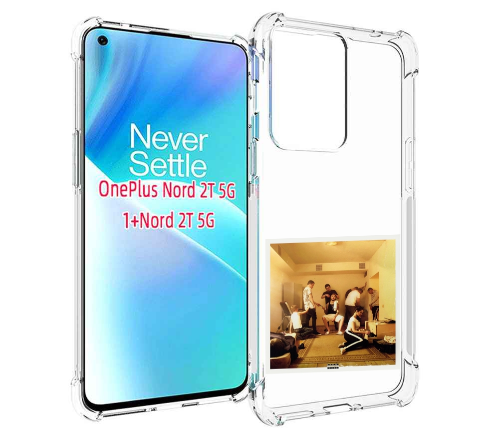 

Чехол MyPads Уроборос Скриптонит улица 36 для OnePlus Nord 2T, Прозрачный, Tocco