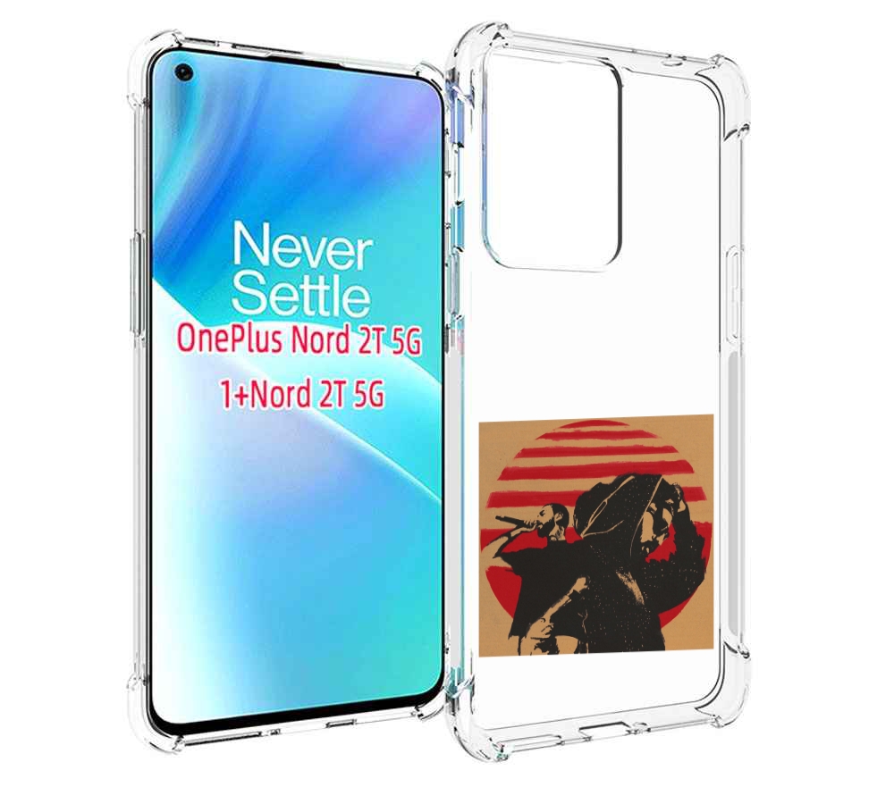 

Чехол MyPads Утопия Мияги и Энди панда для OnePlus Nord 2T, Прозрачный, Tocco