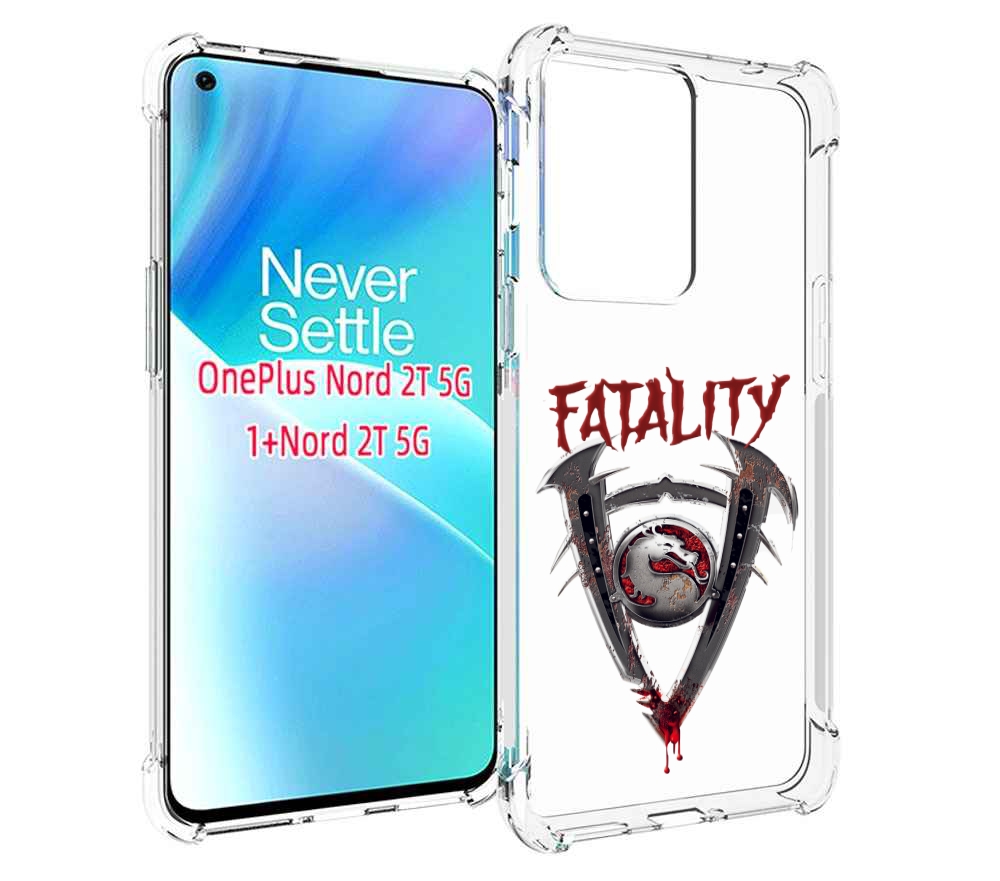 

Чехол MyPads Фаталити мужской для OnePlus Nord 2T, Прозрачный, Tocco