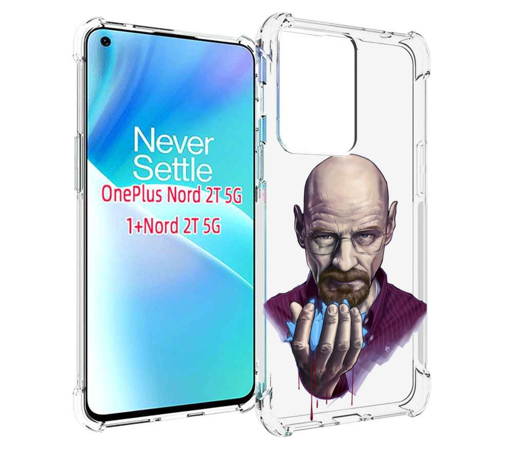

Чехол MyPads Хайзенберг для OnePlus Nord 2T, Прозрачный, Tocco