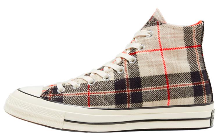 

Кеды унисекс Converse All Star Plaid Chuck 1970s бежевые 45 EU, Бежевый, All Star Plaid Chuck 1970s