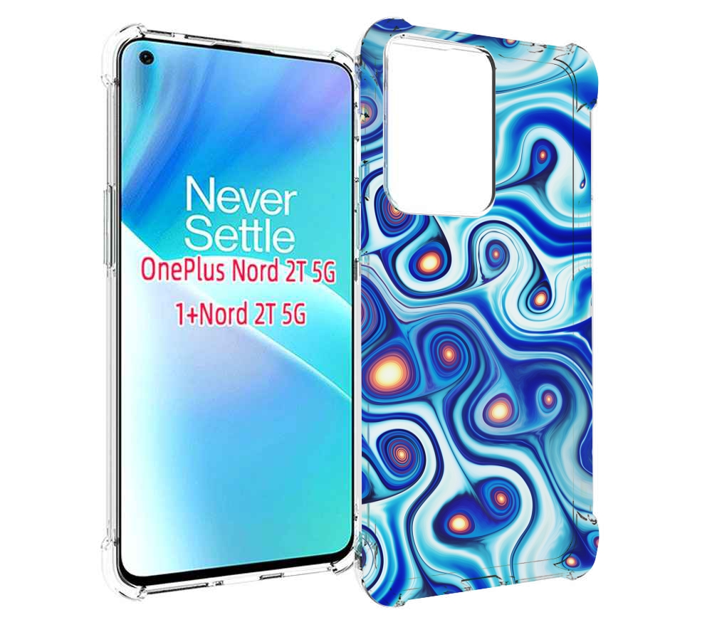 

Чехол MyPads абстрактная-текстура для OnePlus Nord 2T, Прозрачный, Tocco