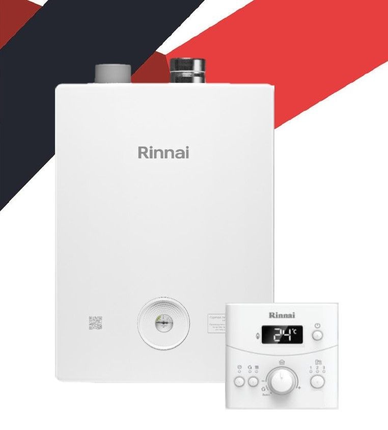 Газовый котел Rinnai BR-K24233 кВт настенный двухконтурный турбированый 104100₽