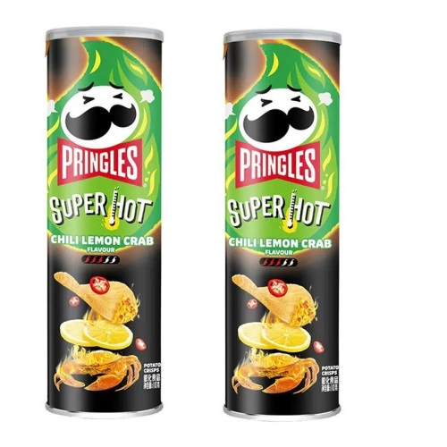 

Картофельные чипсы Pringles вкус краба и лимона, 110 г х 2 шт