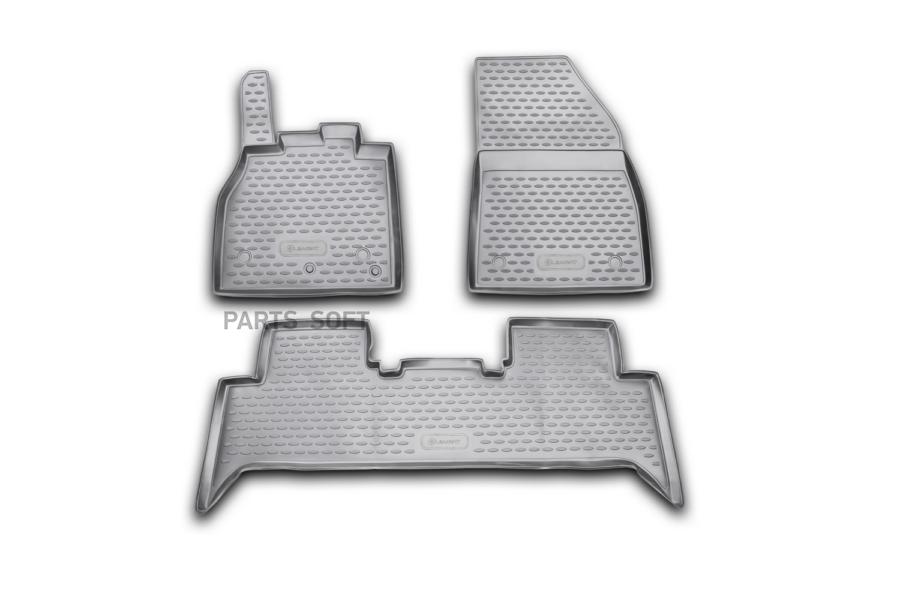 

Коврики в салон Renault Scenic III 10> 3 шт. (полиуретан)