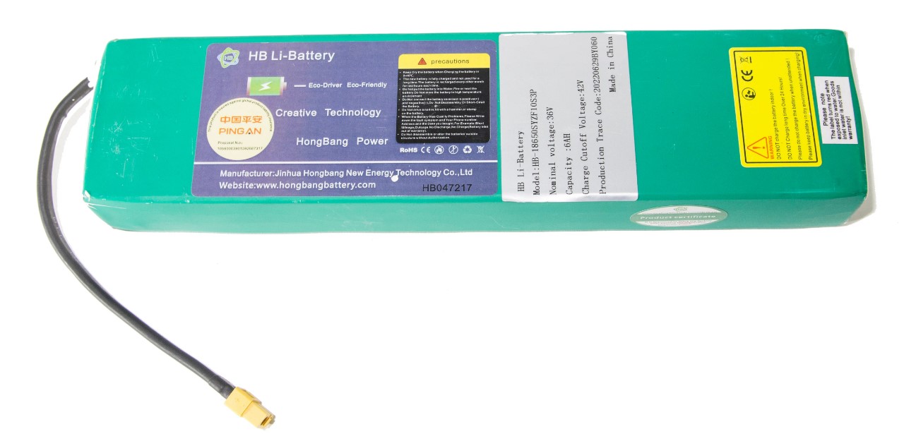 

Аккумуляторная батарея для Kugoo S2/S3/S4 36 Вольт 6 Ач