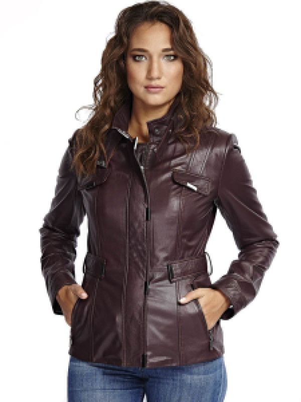 

Кожаная куртка женская Hodore H39-P662B красная 3XL (доставка из-за рубежа), Красный, H39-P662B